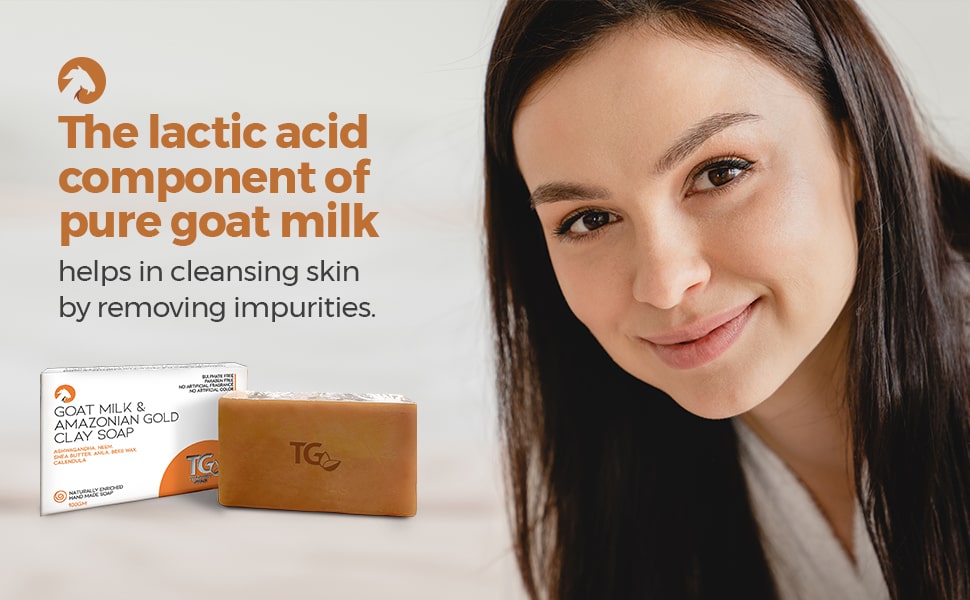 Benefits of goat milk soap -Goat milk cleanses